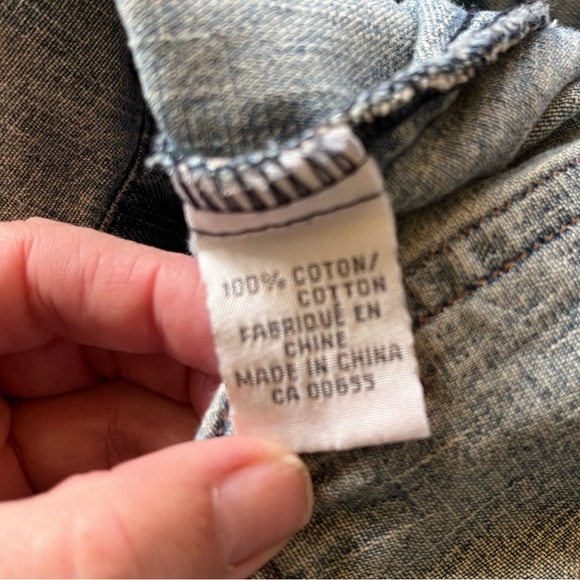 DISTRESSED DENIM JACKET - Picture 12 of 12